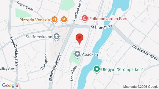 Lägenheter att hyra i Eskilstuna - kort over placeringen