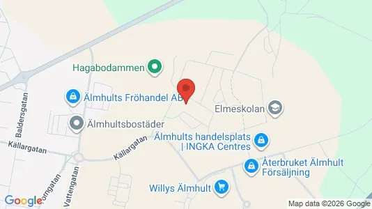Lägenheter att hyra i Älmhult - Bild från Google Street View