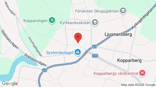 Lägenheter att hyra i Ljusnarsberg - Bild från Google Street View
