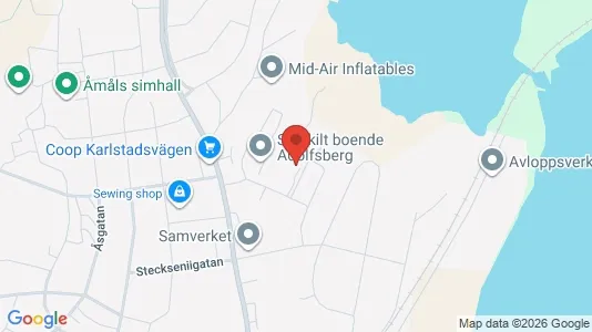 Lägenheter att hyra i Åmål - Bild från Google Street View