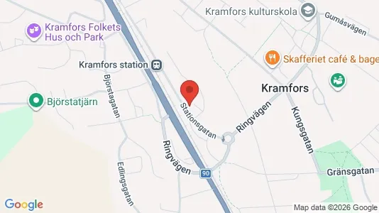 Lägenheter att hyra i Kramfors - Bild från Google Street View