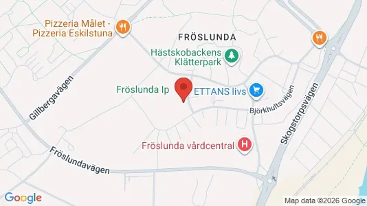 Lägenheter att hyra i Eskilstuna - kort over placeringen