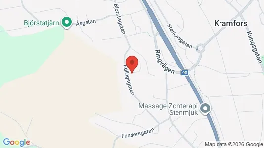 Lägenheter att hyra i Kramfors - Bild från Google Street View