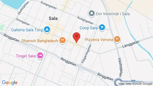 Lägenheter att hyra i Sala - Bild från Google Street View