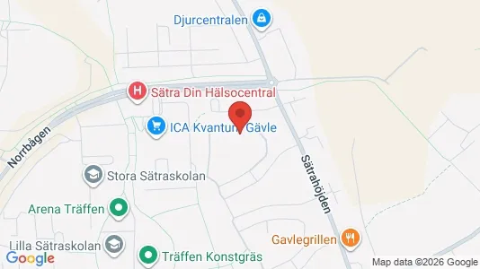Lägenheter att hyra i Gävle - Bild från Google Street View