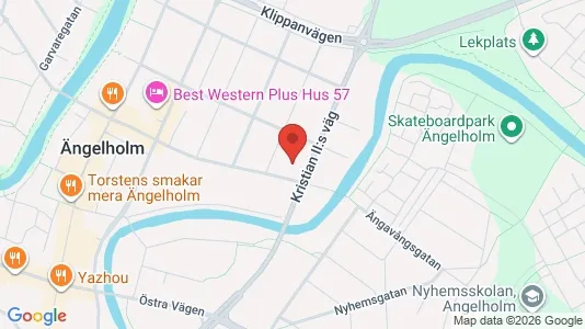 Lägenheter att hyra i Ängelholm - Bild från Google Street View