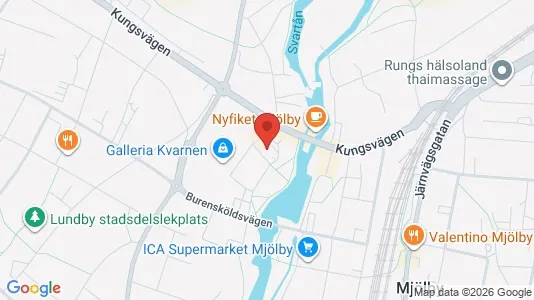 Lägenheter att hyra i Mjölby - Bild från Google Street View