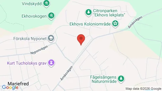 Lägenheter att hyra i Strängnäs - kort over placeringen