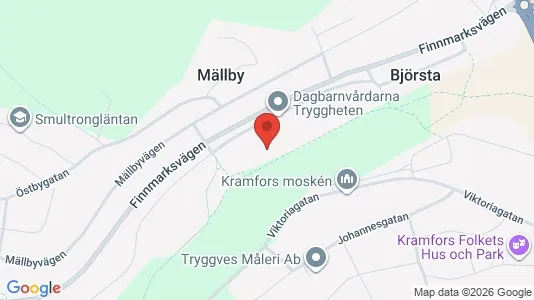 Lägenheter att hyra i Kramfors - Bild från Google Street View