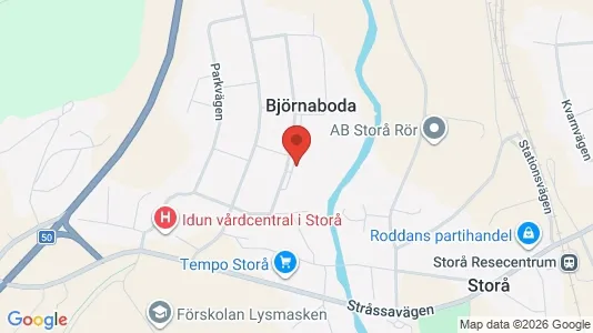 Lägenheter att hyra i Lindesberg - kort over placeringen