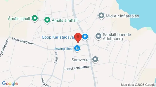 Lägenheter att hyra i Åmål - Bild från Google Street View