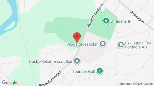 Lägenheter att hyra i Eskilstuna - kort over placeringen