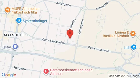 Lägenheter att hyra i Älmhult - Bild från Google Street View