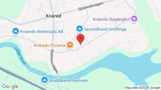 Lägenheter att hyra i Laholm - Bild från Google Street View