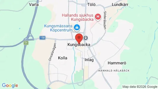 Rum att hyra i Kungsbacka - Bild från Google Street View