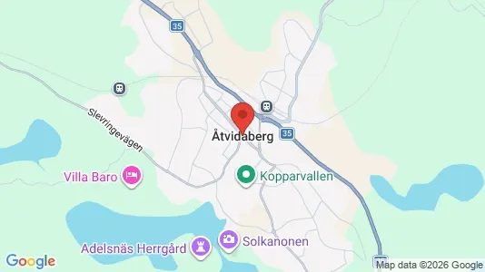 Lägenheter att hyra i Åtvidaberg - Bild från Google Street View
