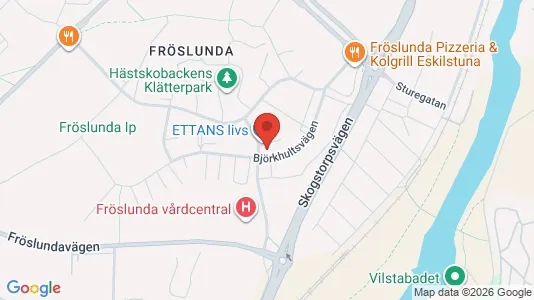 Lägenheter att hyra i Eskilstuna - kort over placeringen
