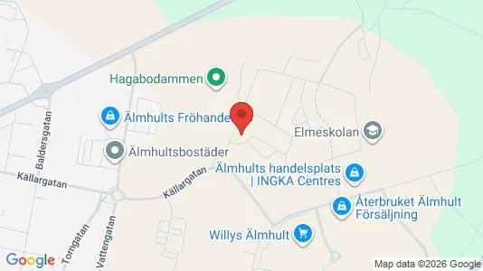 Lägenheter att hyra i Älmhult - Bild från Google Street View