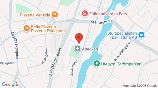 Lägenheter att hyra i Eskilstuna - kort over placeringen