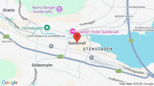 Hus att hyra i Sundsvall - Bild från Google Street View