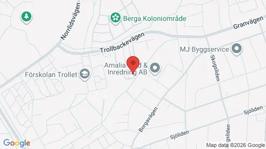 Lägenheter att hyra i Kalmar - kort over placeringen