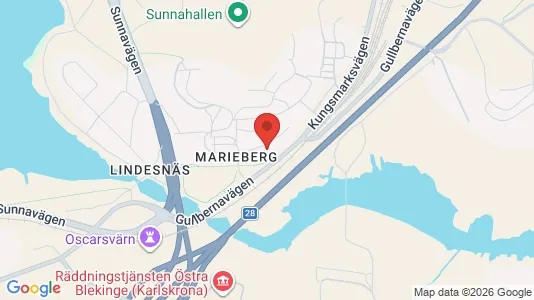Lägenheter att hyra i Karlskrona - Bild från Google Street View