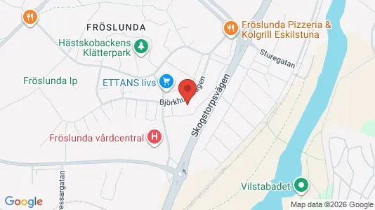 Lägenheter att hyra i Eskilstuna - kort over placeringen
