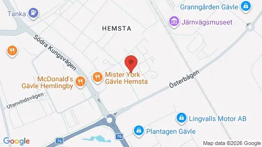Lägenheter att hyra i Gävle - Bild från Google Street View