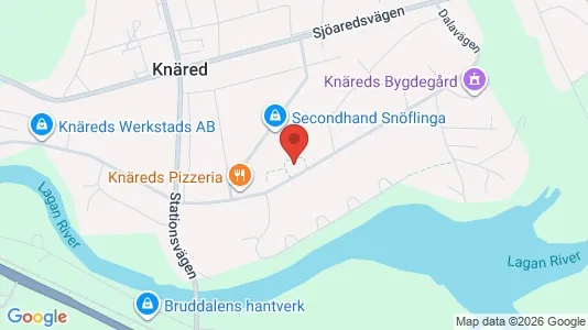 Lägenheter att hyra i Laholm - Bild från Google Street View