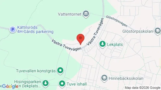 Lägenheter att hyra i Lundby - kort over placeringen