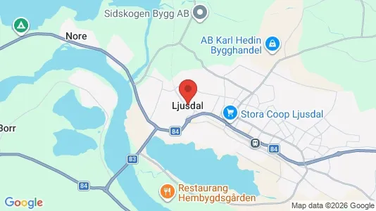 Lägenheter att hyra i Ljusdal - Bild från Google Street View