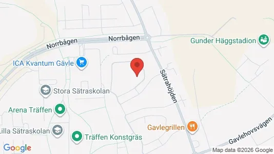 Lägenheter att hyra i Gävle - Bild från Google Street View