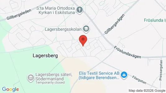 Lägenheter att hyra i Eskilstuna - kort over placeringen