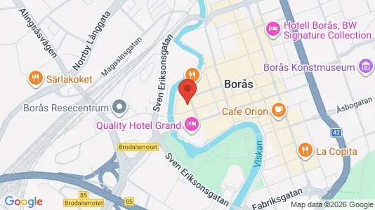 Lägenheter att hyra i Borås - Bild från Google Street View