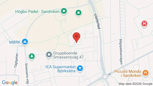 Lägenheter att hyra i Sandviken - Bild från Google Street View