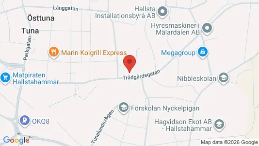 Lägenheter att hyra i Hallstahammar - Bild från Google Street View