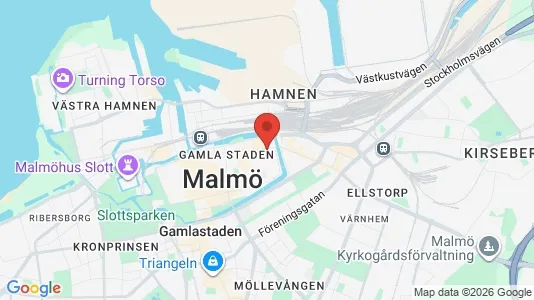 Rum att hyra i Malmö Centrum - Bild från Google Street View