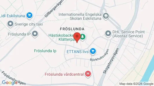 Lägenheter att hyra i Eskilstuna - kort over placeringen
