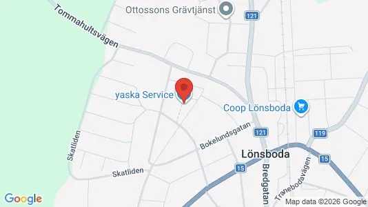 Lägenheter att hyra i Osby - Bild från Google Street View