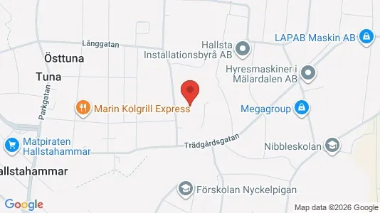 Lägenheter att hyra i Hallstahammar - Bild från Google Street View