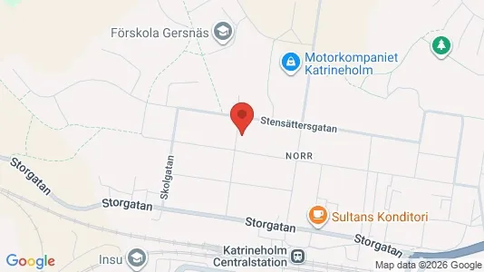 Lägenheter att hyra i Katrineholm - Bild från Google Street View