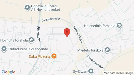 Lägenheter att hyra i Uddevalla - kort over placeringen