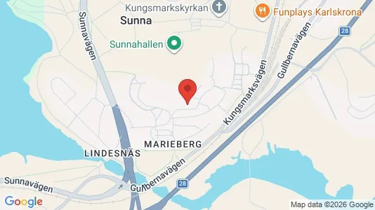 Lägenheter att hyra i Karlskrona - Bild från Google Street View