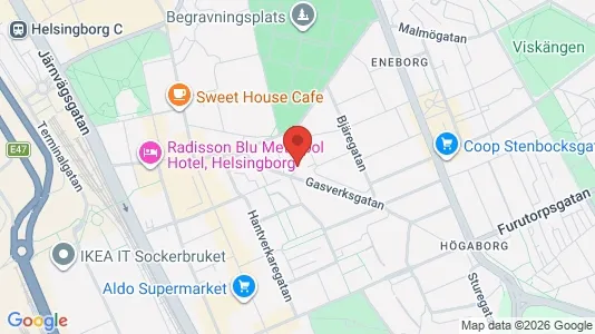 Lägenheter att hyra i Helsingborg - Bild från Google Street View