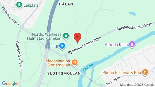 Lägenheter att hyra i Halmstad - Bild från Google Street View
