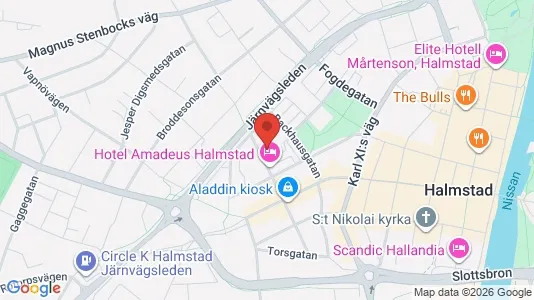 Lägenheter att hyra i Halmstad - Bild från Google Street View