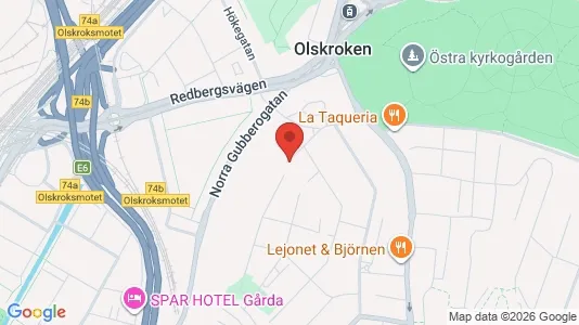 Lägenheter att hyra i Örgryte-Härlanda - kort over placeringen
