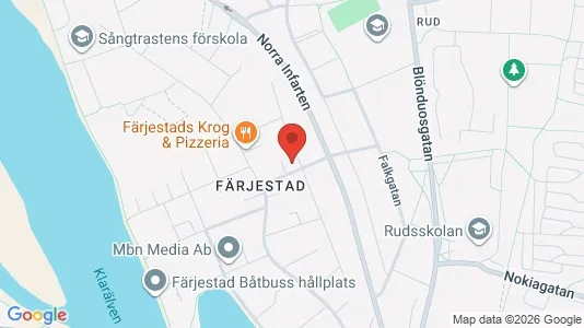 Lägenheter att hyra i Karlstad - kort over placeringen