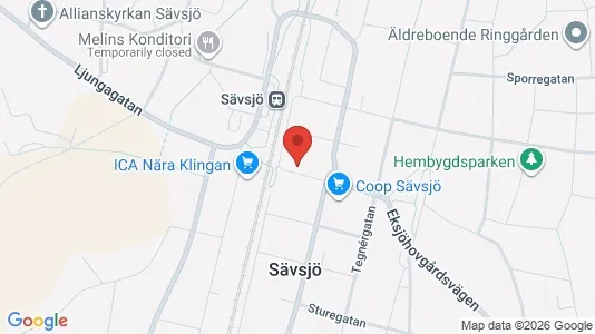 Lägenheter att hyra i Sävsjö - Bild från Google Street View