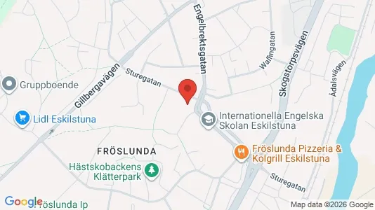 Lägenheter att hyra i Eskilstuna - kort over placeringen